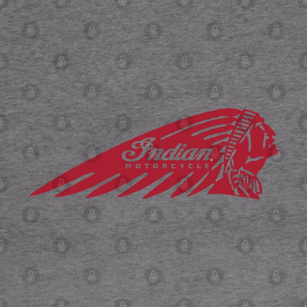 Indian Motorcycle Logo by funkymonkeytees